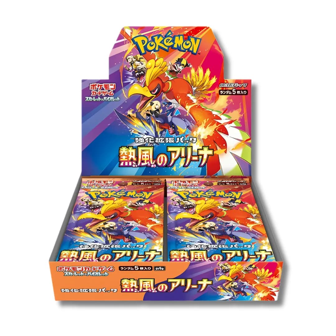 Japanese Pokémon Heat Wave Arena booster box