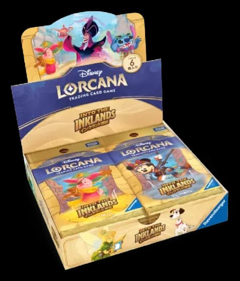 Disney Lorcana Into the Inklands booster box, Japanese