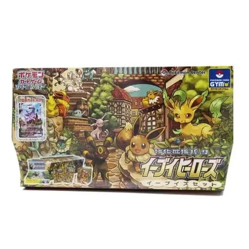 Japanese Pokémon Eevee Heroes Gym Box boxed product