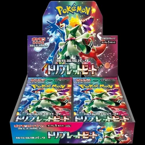 Japanese Pokémon Triplet Beat booster box