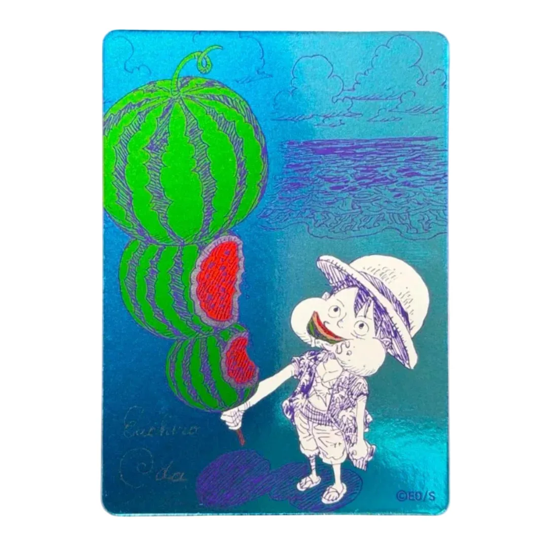One Piece NatsuComi 2026 Watermelon Luffy MetaKira collectible card