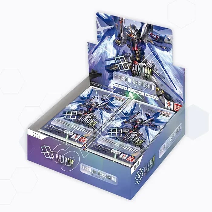 Gundam Card Game GD05 Freedom Ascension booster box, Japanese