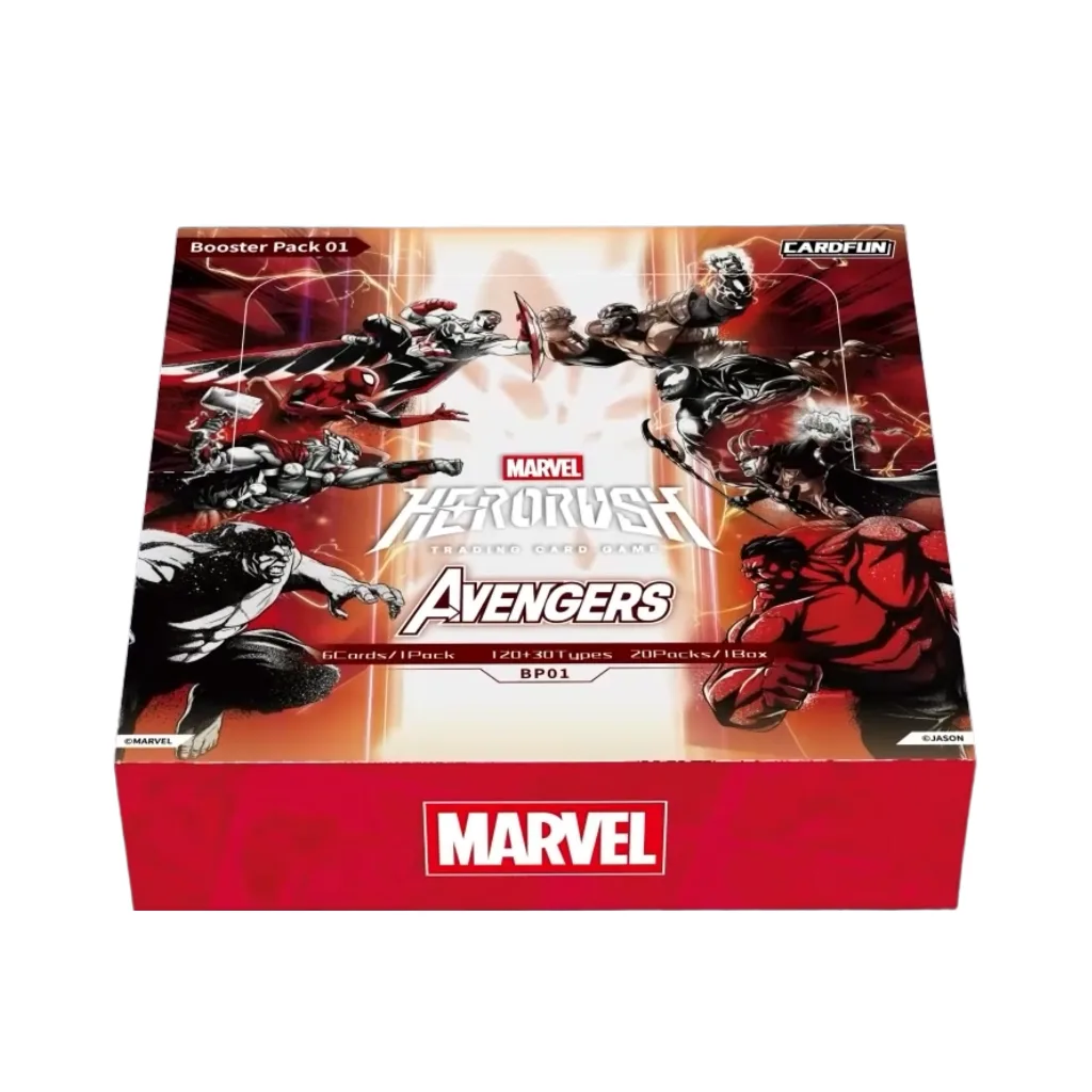 Marvel Hero Rush BP01 The Avengers English booster box