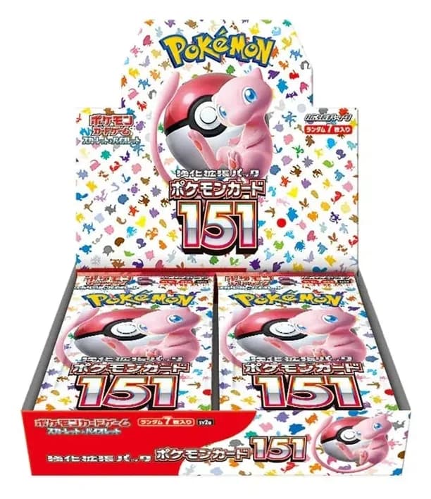 Japanese Pokémon Pokemon 151 booster box