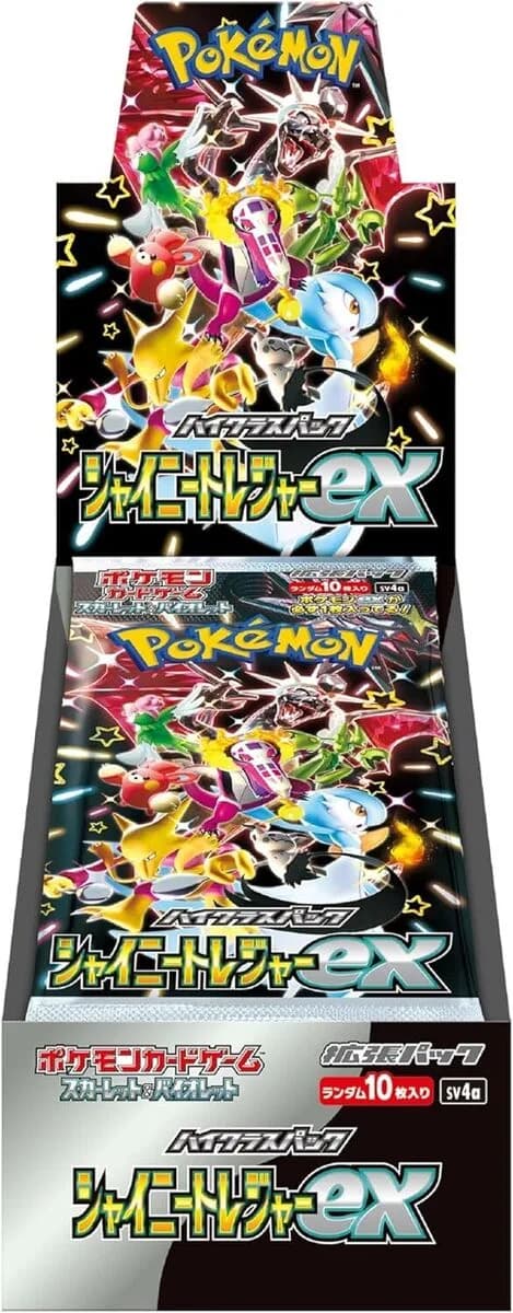Japanese Pokémon Shiny Treasures booster box
